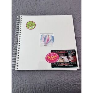 2 New Cason Photo & Scrapbooks 11.25"x 12" 20 Acid Free Pages Factory Sealed